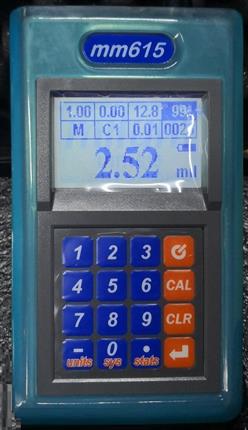 手持式孔铜测厚仪，数字显示 型号:mm615 库号：D406582