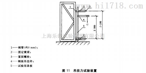 吊挂力试验装置