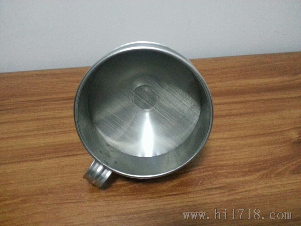 供应北京润滑油不锈钢过滤漏斗125*180（mm），150.200（mm）