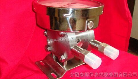 YCA，YCNA-100，YCAN-150差压表/双膜片式高静压差压表