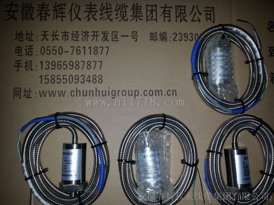 ST-2FB,20mv/mm/s±5%防爆振动传感器