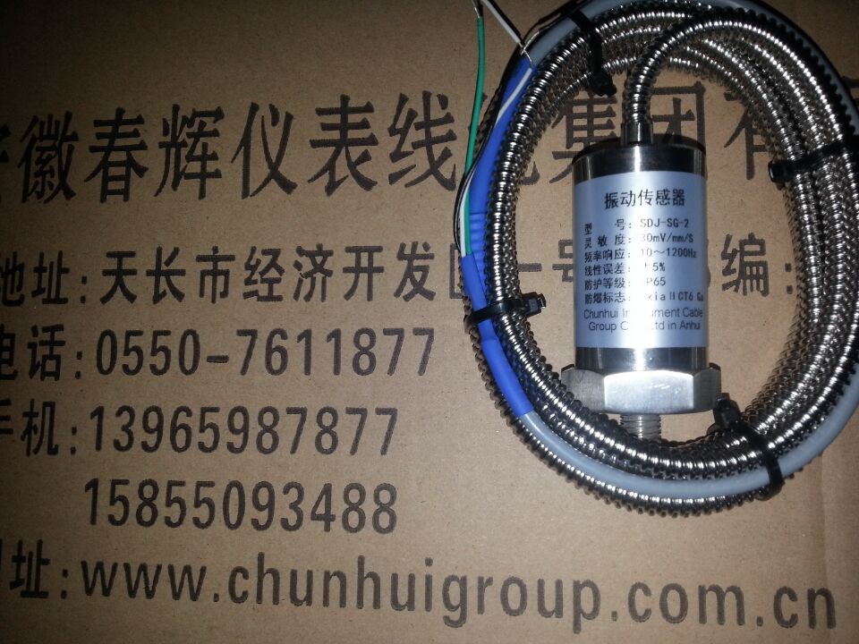 振动传感器SDJ-SG-1，SDJ-SG-2，SDJ-SG-2B，SDJ-SG-2W，SDJ-SG