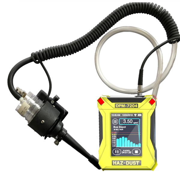 美国hazdust 便携式柴油颗粒监测仪