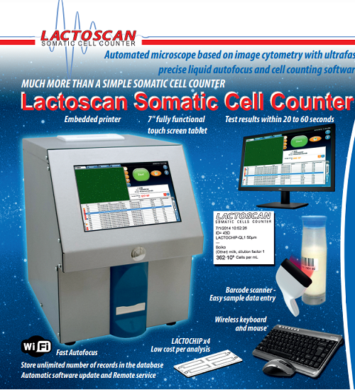 Lactoscan SCC 牛奶体细胞分析仪