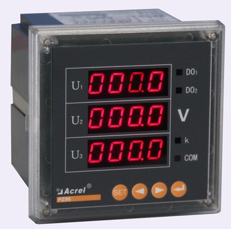 安科瑞供应PZ96-AV3数字显示电压表