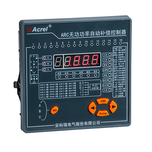 安科瑞功率因素补偿控制器ARC-6/J(R)