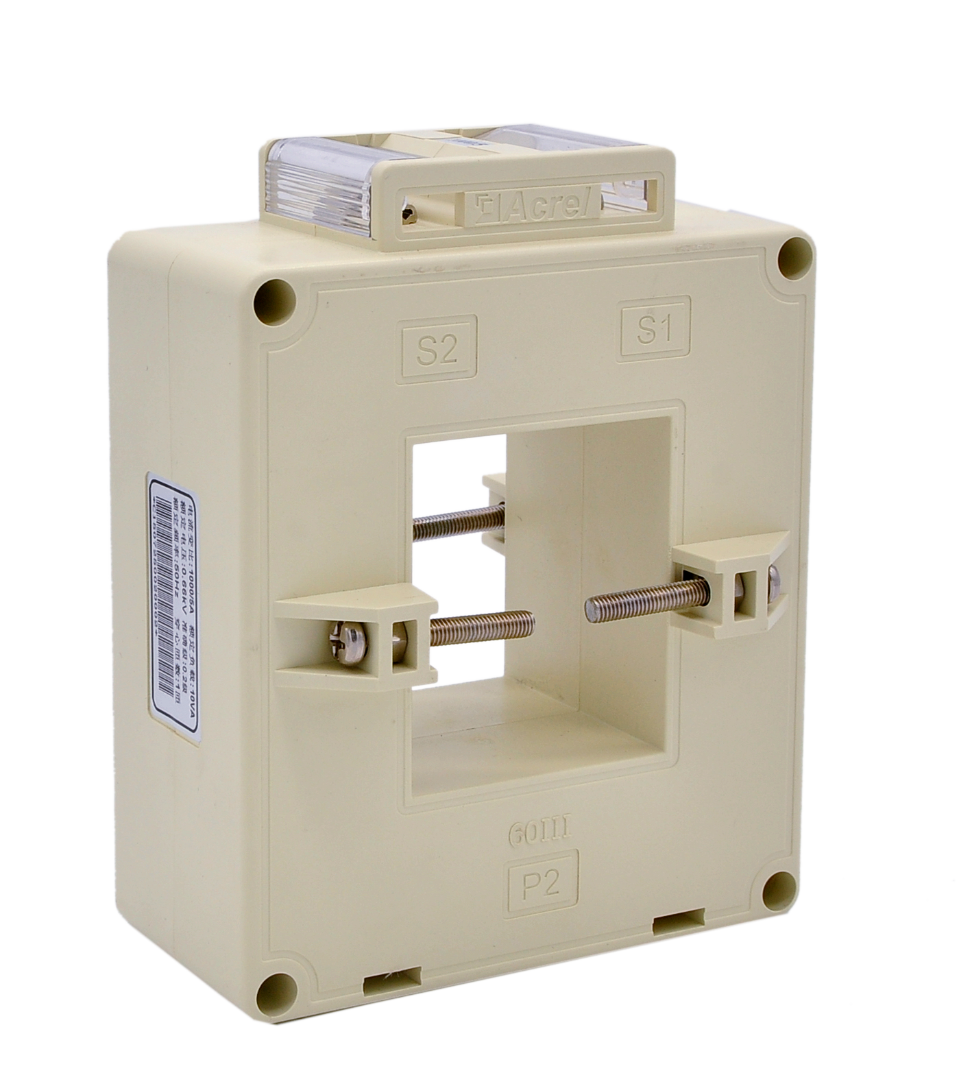 安科瑞低压保护型电流互感器AKH-0.66-P-60III(750/5A)