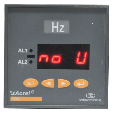 长期供应安科瑞PZ80L-F单相频率表