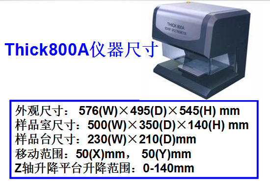 Thick800A X荧光镀层测厚仪_天瑞仪器