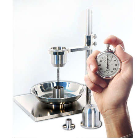 DCB-200A标准漏斗法金属粉末流动性测定仪/霍尔流速计