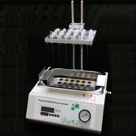 KHUU-11D带压力调节水浴24孔氮吹仪