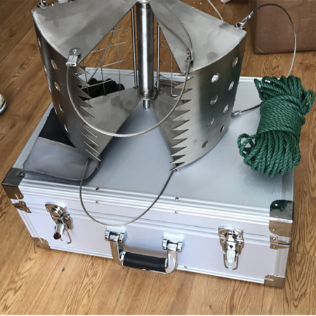 GFK-24带网夹泥器/踢网/索伯网/D型抄网