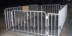 0.5T电子活畜秤/1.2*1.5米称动物电子秤/移动式牲畜地磅称