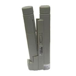 100倍水泥矿粉粉煤灰显微镜/带刻度细度显微镜/混凝土裂缝观测仪