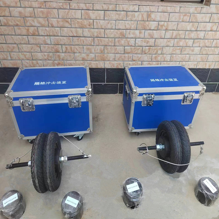 混凝土隔墙板冲击体轮胎装配式检测仪