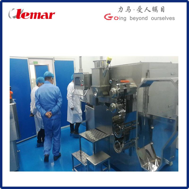 1-5kg/h中藥浸膏粉干法壓制制粒機