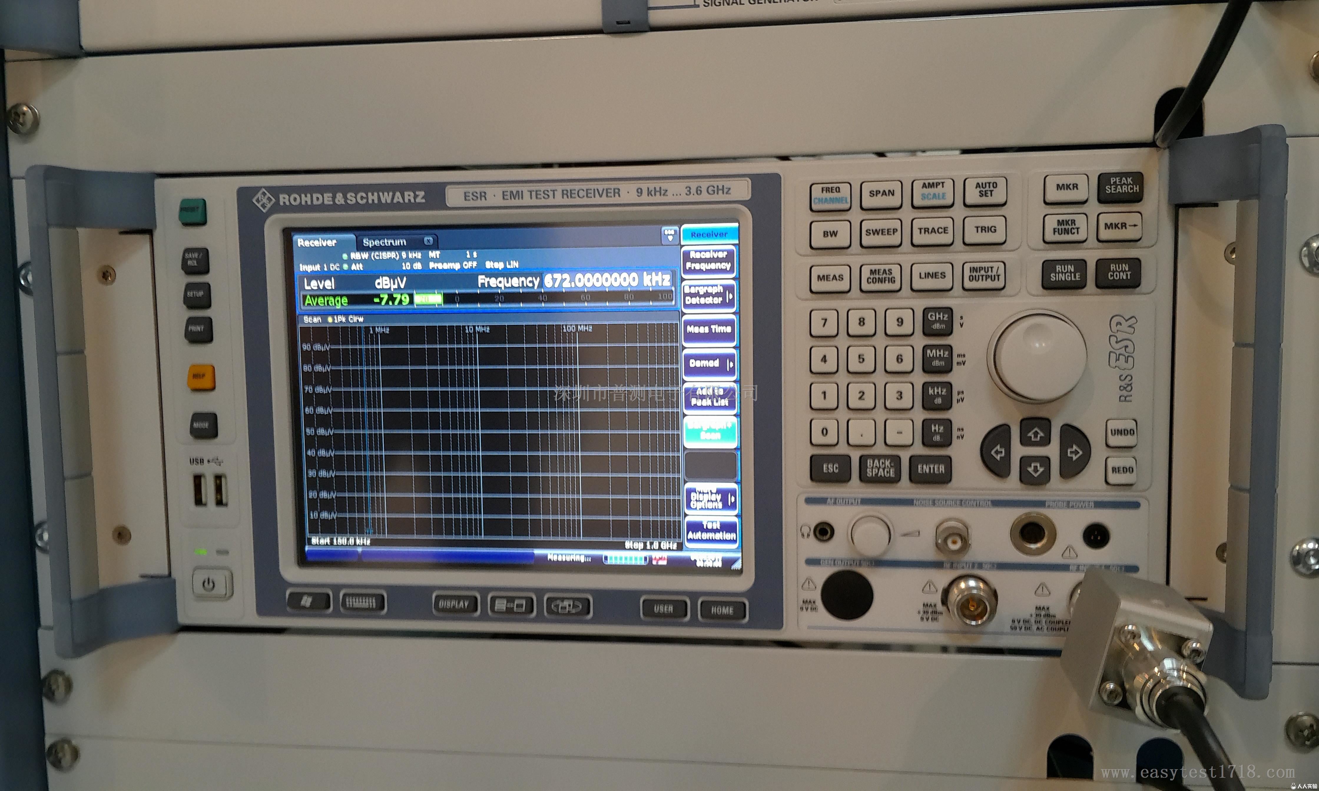 罗德测量接收机ESR7(ESR3)全新二手ESR26