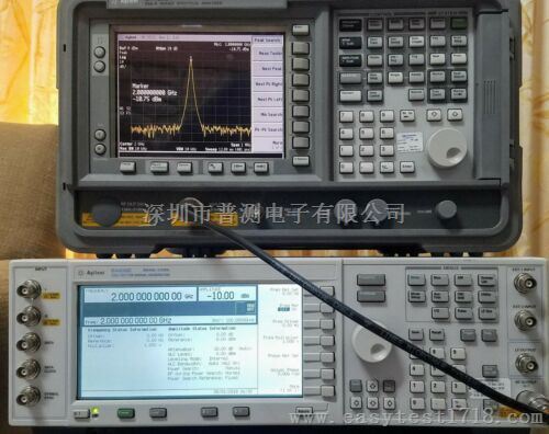 进口深圳E4438C 大量靓机1，2，3，4，6G矢量信号发生器