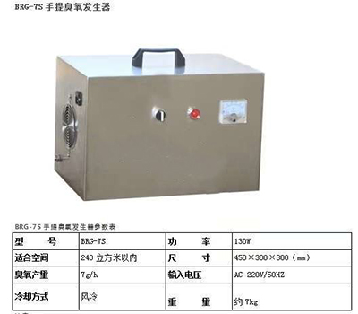 手提臭氧发生器 型号:KM1-BRG-7S  库号：M207060
