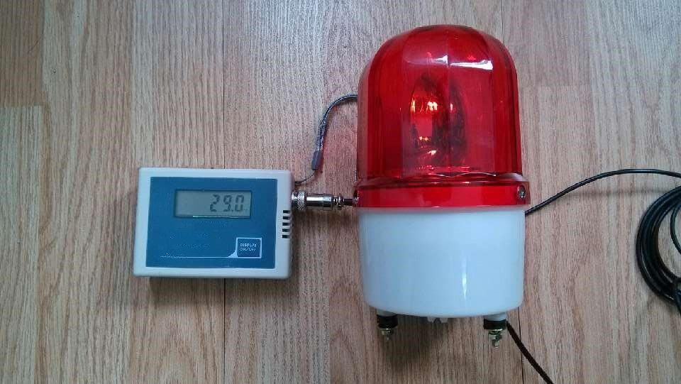 温湿度记录仪 声光报警 型号:ZX-RC-HT701A  库号：M345612