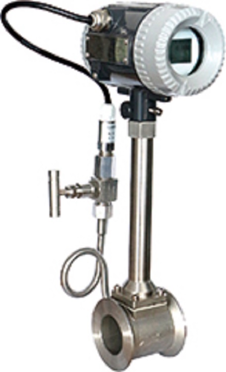 涡街流量计+流量积算仪组合 型号:DN65+NHR-6602库号：M452