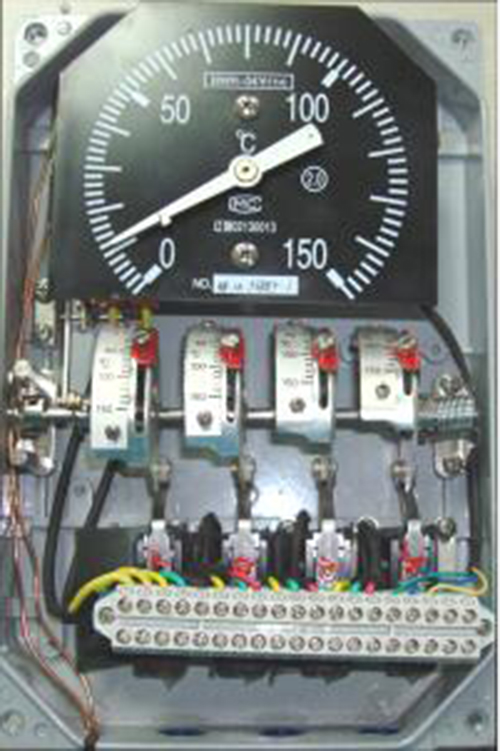 变压器绕组温控器，PT线 型号:KM1-BWR-04Y/TH库号：M208614