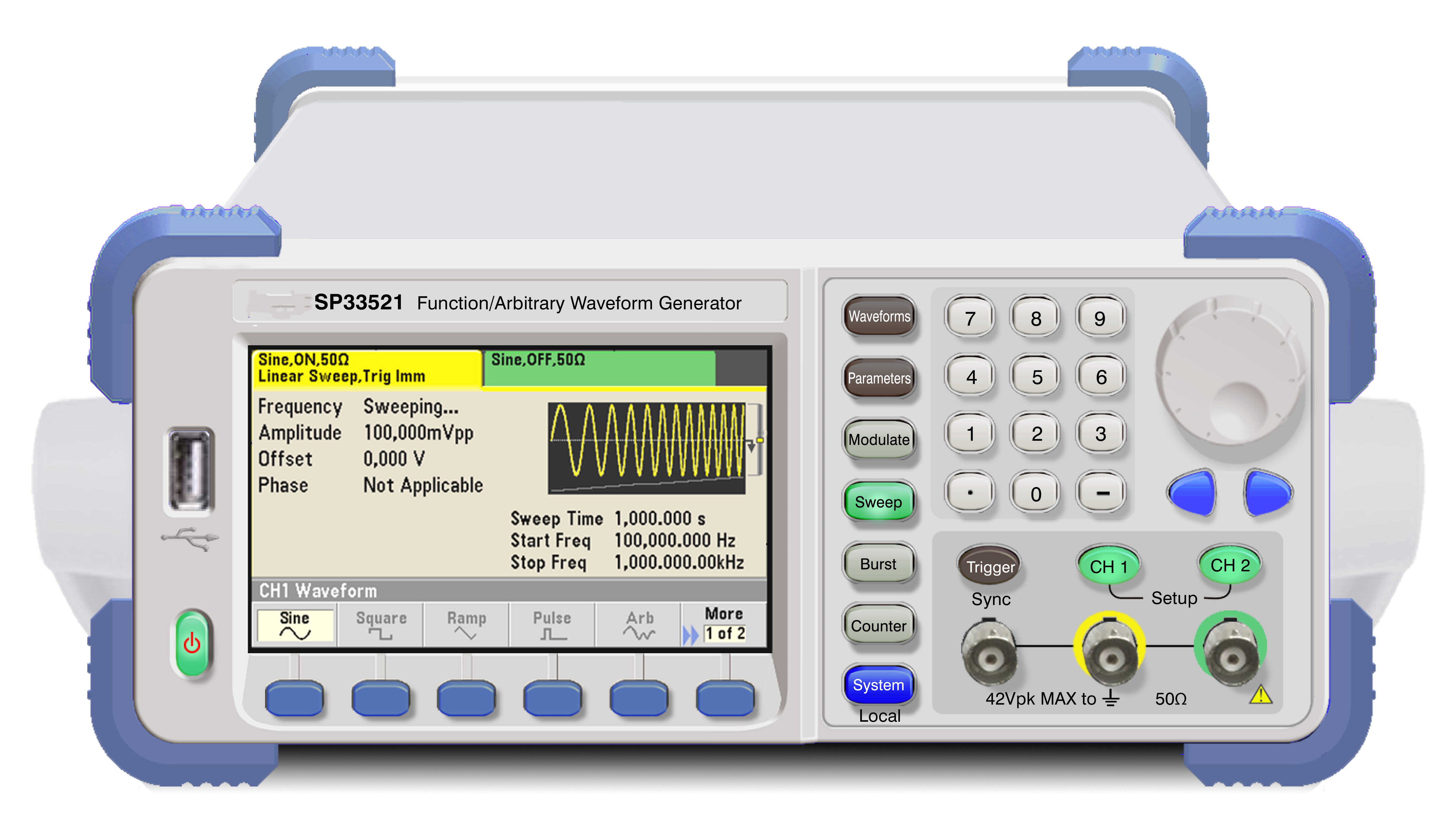 函数信号发生器 型号:KM1-SP33521-31库号：M208960