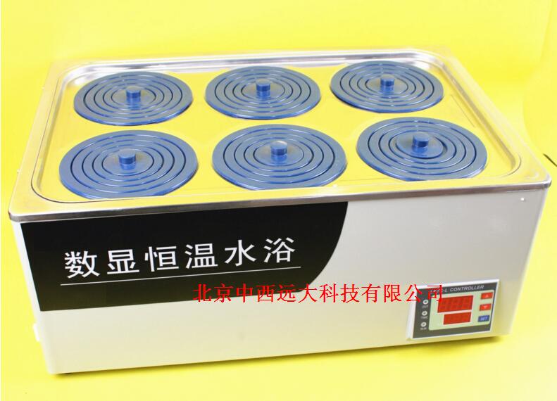 电热恒温水浴锅 型号:88MM-HH-6A库号：M366016