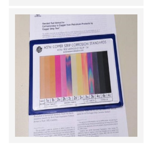 铜片腐蚀测试仪比色板（美国） 型号:ASTM D130库号：M75235