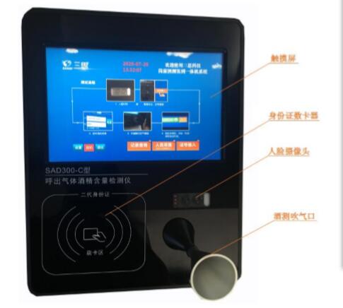酒精测试仪 型号:SX33-SAD300-C