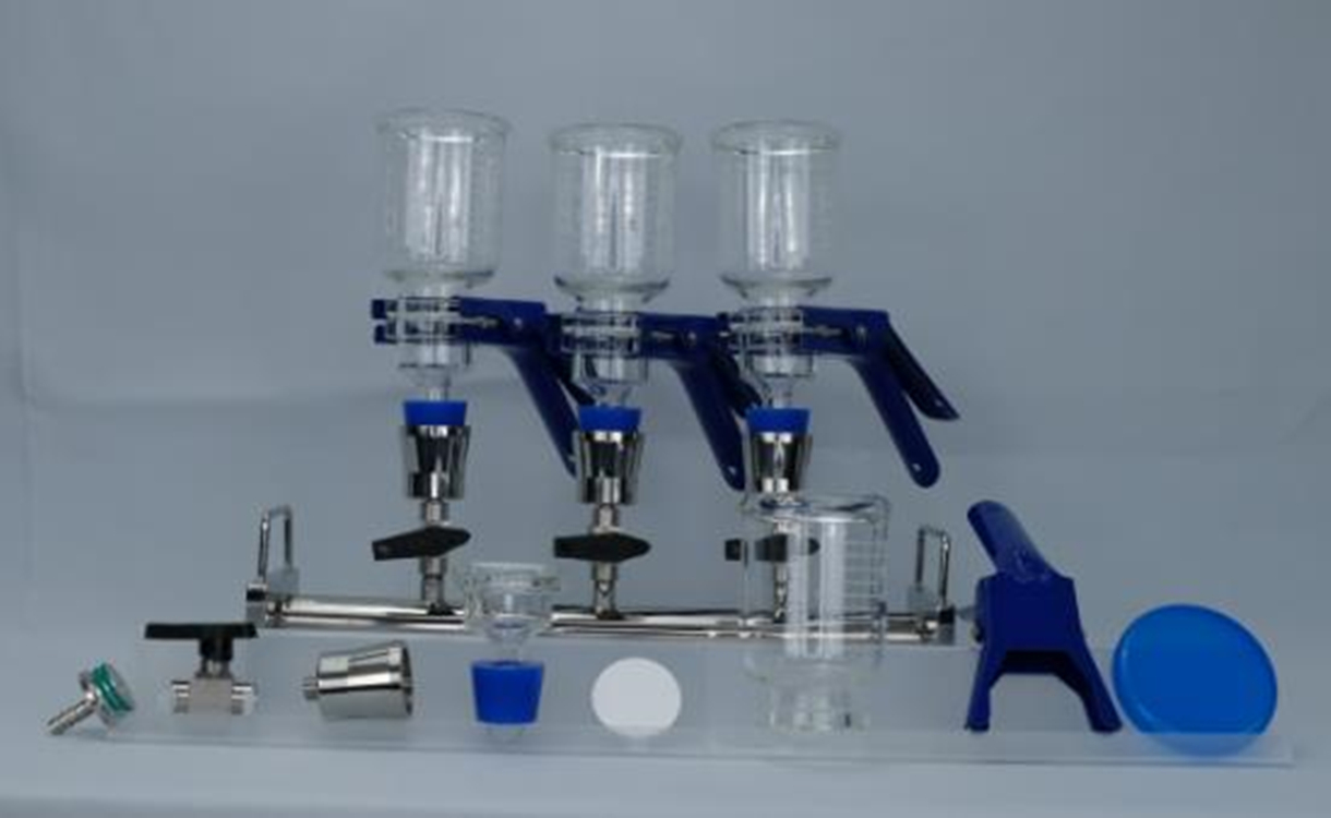三联玻璃薄膜过滤器（中西器材）含泵 型号:M380568