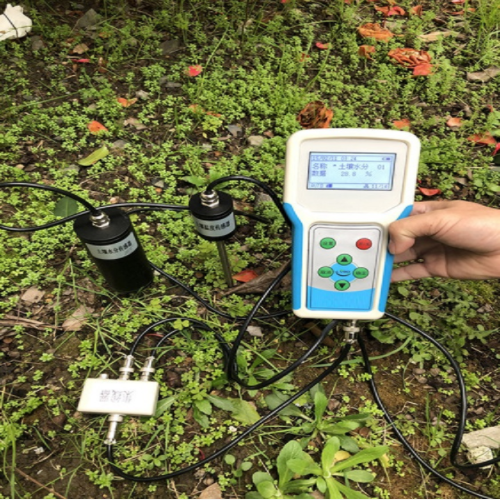 土壤水分温度盐分氮磷钾速测仪  M405627 
