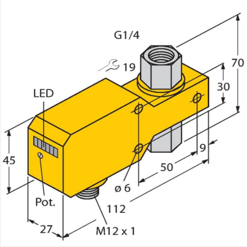 流量开关 型号:FCI-D06CTP-AP8X-H1141