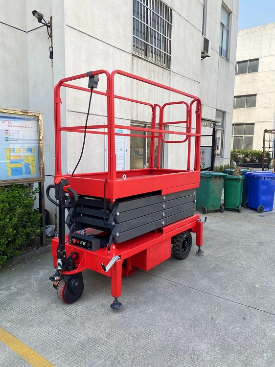 自行剪叉式高空作业平台（牵引型） 型号:SJZ0.5-10库号：M165597