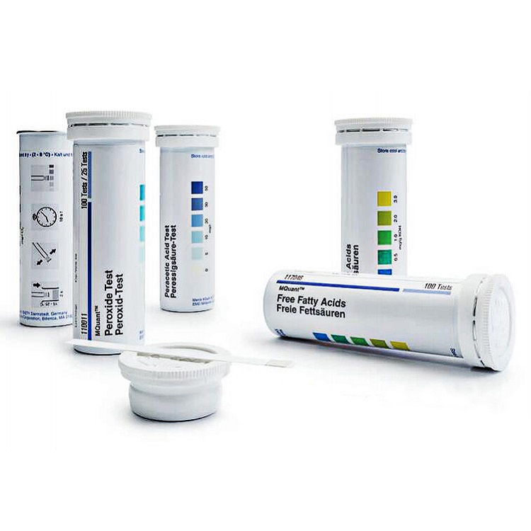 德国默克merck过氧化物测试条/试纸条（0.5-25 mg/L (H2O2)） 型号:1.10011库号：M237874