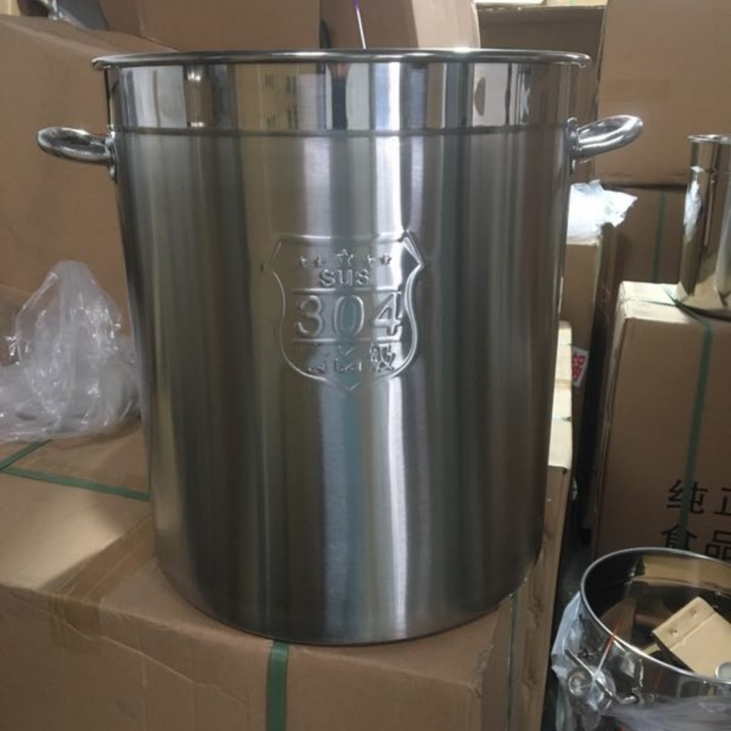 304不锈钢集样桶 型号:BY11-20×20库号：M60751