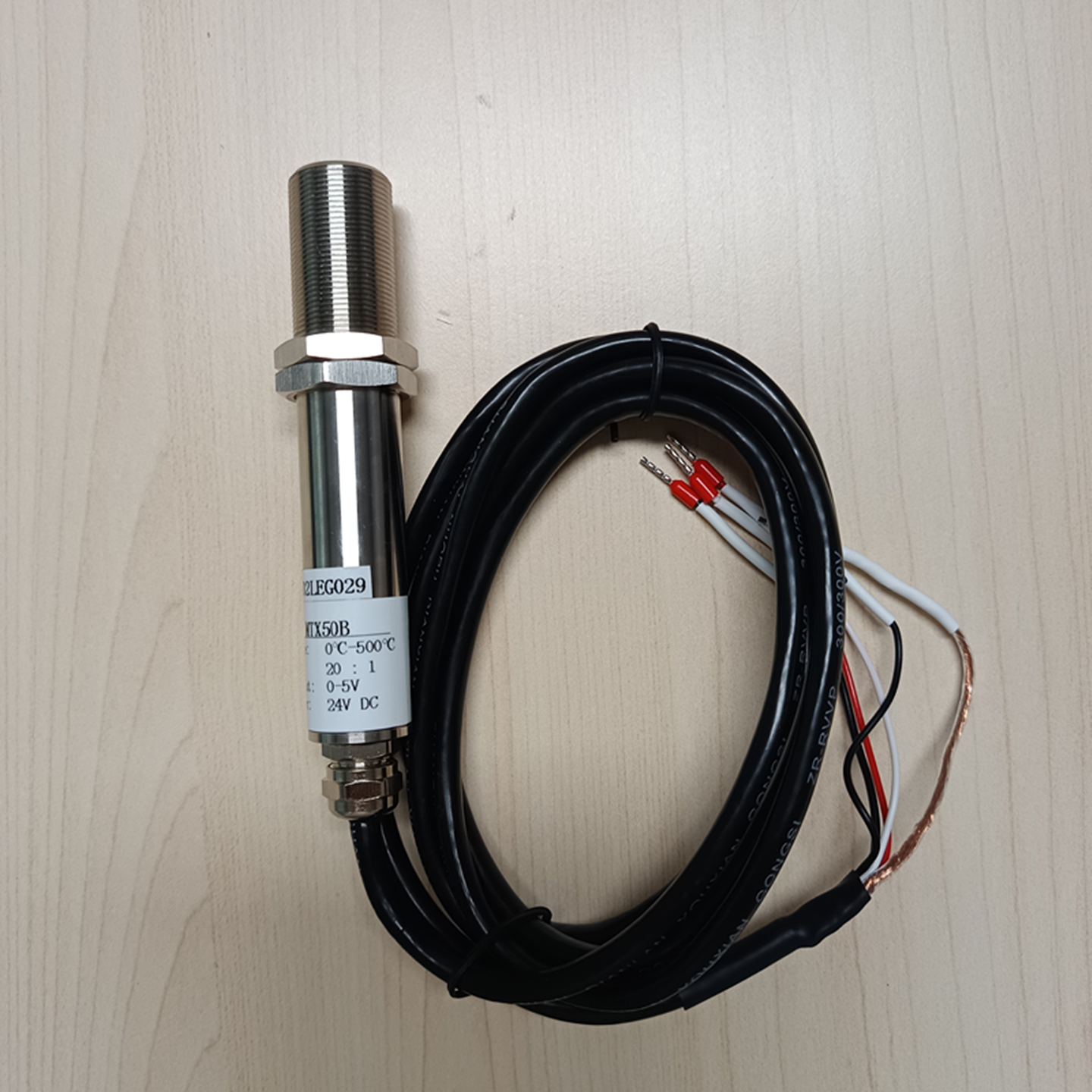 在线式红外测温仪传感器（中西器材） 型号:CN63M/MTX50B 库号：M363745