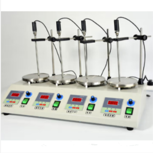 四联异步恒温磁力加热搅拌器 型号:ZXJBQ-4YB库号：M411427