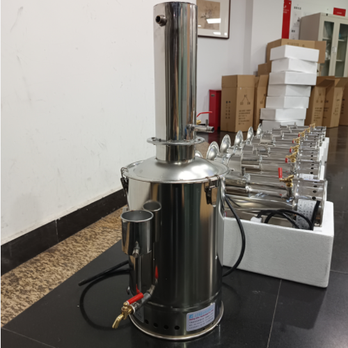 不锈钢电热蒸馏水器(普通款）10L （中西器材） 型号:ZXYAZD-10L 库号：M336249
