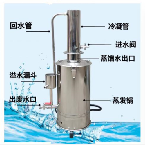 不锈钢蒸馏水器10L （中西器材） 型号:ZXDSZK-10L库号：M411523