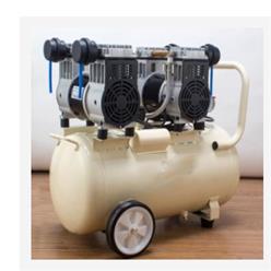 无油润滑气泵 静音无油空气压缩机 型号:ZX-2X980W-50L  库号：M326121