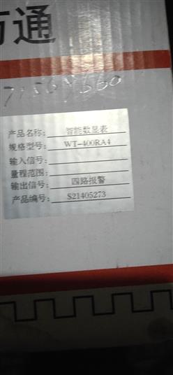智能数显表 型号:TS133-WT-400RA4库号：M30471