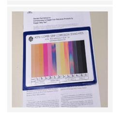 铜片腐蚀测试仪比色板（美国） 型号:ASTM D130库号：M75235