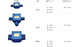 矿用通讯电缆连接器分线盒（三通二对）XY-KLH4-10库号：M210598