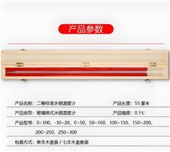 二等标准玻璃温度计 型号:HS255-250-300℃库号：M60844