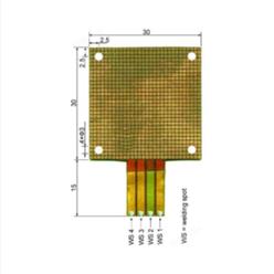 热流传感器/薄型传感器 型号:DF133-HS-9010库号：M310501