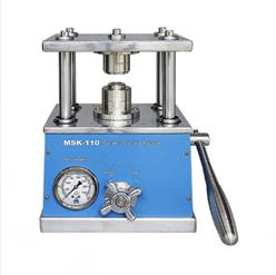 液压纽扣电池封装机 型号:HX03-MSK-110库号：M412275