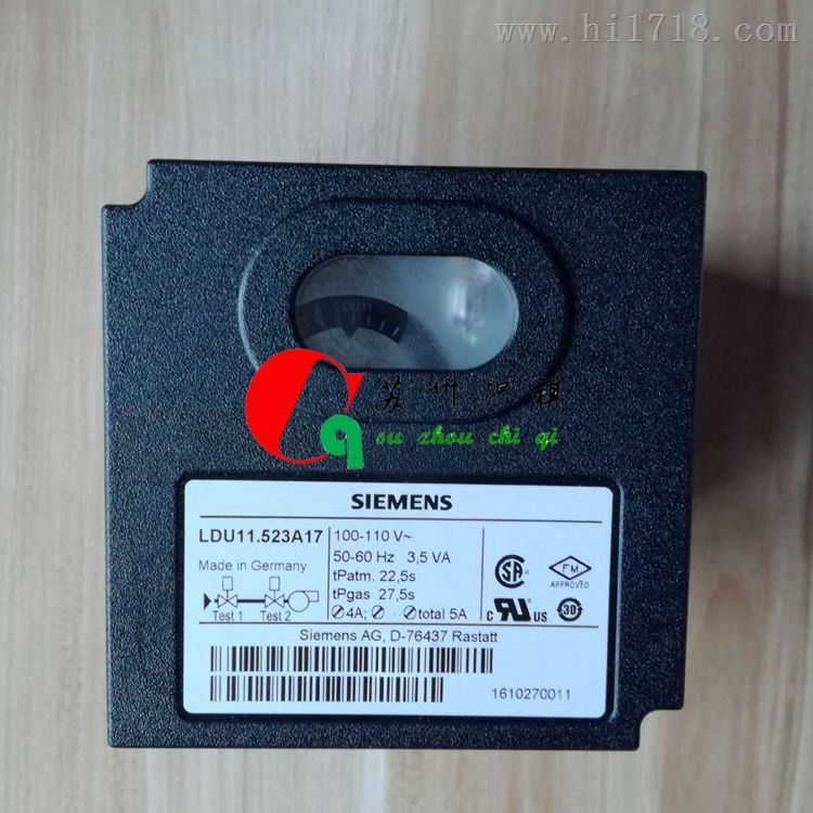 燃烧器配件LDU11.523A27燃气检漏仪