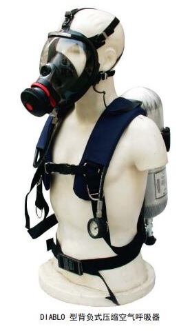 背负式空气呼吸器 型号SEKUR DIABLO 2000型