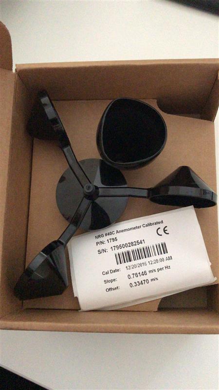 美国风速传感器 型号NRG40C库号M389008  